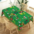thumbnail image 6 of Christmas Tablecloth, Winter Holiday Birthday Party Christmas Decoration, Home Kitchen Dining Room Rectangular Table Xmas Decor (60''×84''), 6 of 11