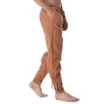 thumbnail image 2 of Pantalones BEDJIMI Medieval Viking Pirate Cosplay Marrón para hombre, 2 of 7