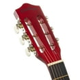 thumbnail image 3 of Ashthorpe 30-Inch Beginner Acoustic Guitar Starter Package, Red, 3 of 5