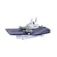 thumbnail image 2 of Portaaviones de juguete 4D, escaparate de simulación de de , lanzamiento de portaaviones, juguete para niños de 6 años, decoración de mesa, 2 of 10