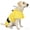 Yellow, variant on MAMORE Dog Raincoat Jacket Lightweight Reflective Hooded Pet Poncho Rain Coat with Leash Hole（Dinosaur,XS)