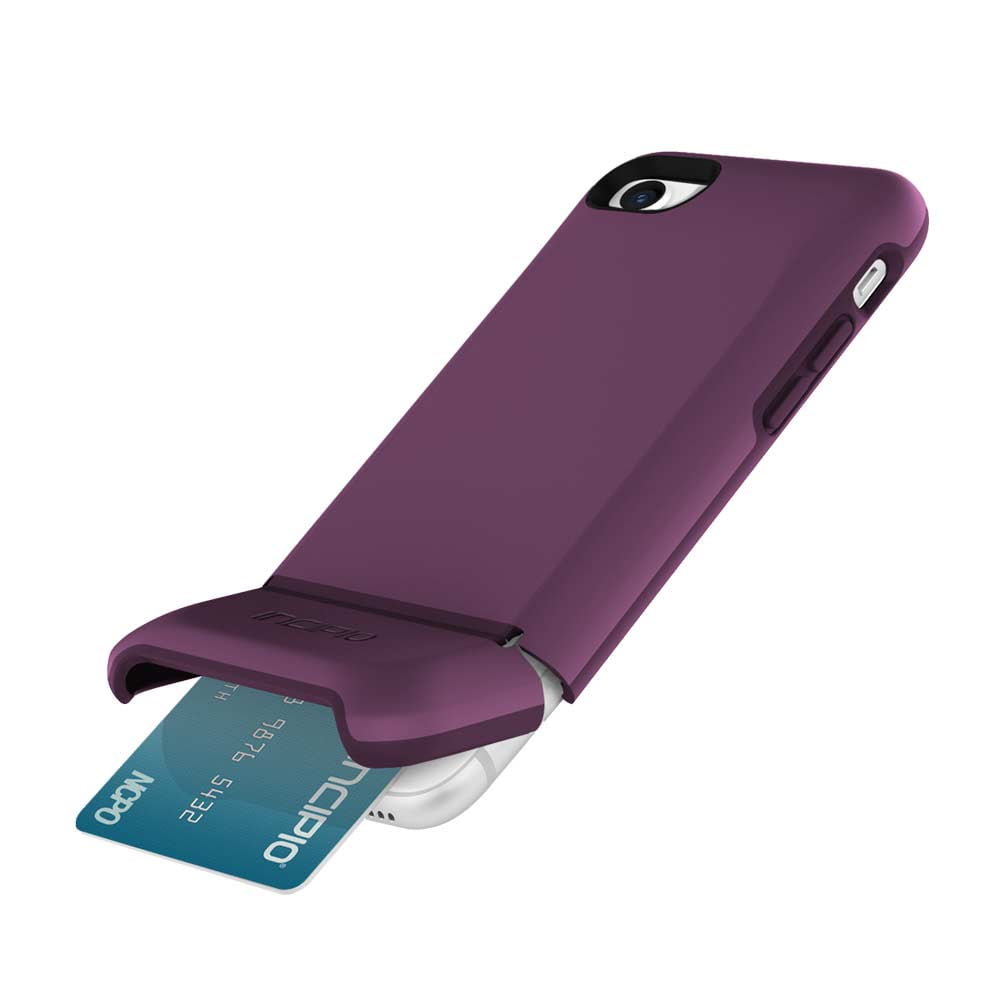 Incipio Stashback iPhone 8 Case with Credit Card Slot Holder and