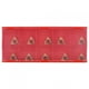 thumbnail image 1 of 10 piezas 11ER A60 1/4" inserto de hoja de carburo para torno CNC, herramienta de torneado, 1 of 11