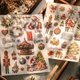 thumbnail image 2 of KSCRAFT 2 hojas A5 de pegatinas navideñas para frotar sobre álbumes de recortes, diarios basura, manualidades, pegatinas de transferencia, álbumes de fotos de bricolaje, decorativos, 2 of 4