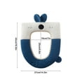 thumbnail image 3 of IPEWLEX Toilet Seat Cover - Universal, Soft & Comfortable, Waterproof, Easy Clean, Durable, Cute Design for Bathroom Decor, 3 of 6