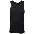 thumbnail image 4 of Camiseta sin mangas Gildan para hombre negra, talla XL (paquete de 6), 4 of 7