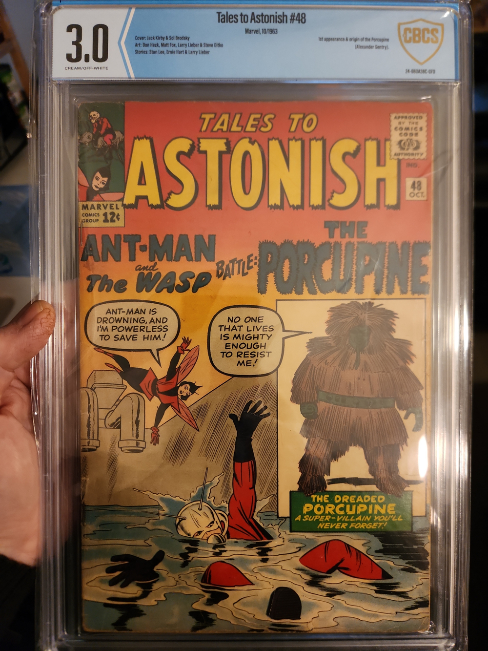 Cover of Tales to Astonish #48