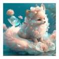 thumbnail image 1 of Cuadros Decorativos 5D bricolaje cuadrado completo taladro diamante pintura Fox Kit arte decoración del hogar (F1286) Wdftyju de costura negro 4 estilos, 1 of 9