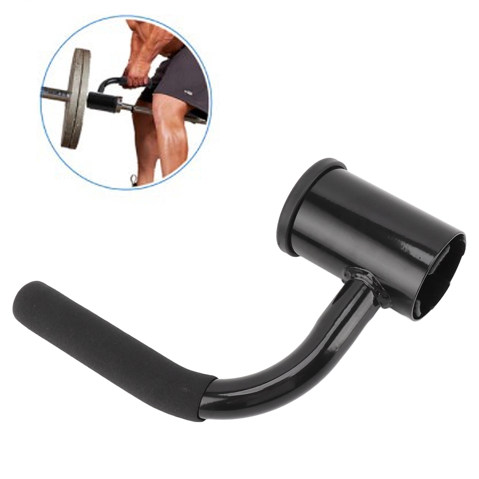 Yajisi T Bar Row Handle, Stainless Steel Single Arm Barbell Row Grip for Core & Back Muscles, Home Gym Attachment