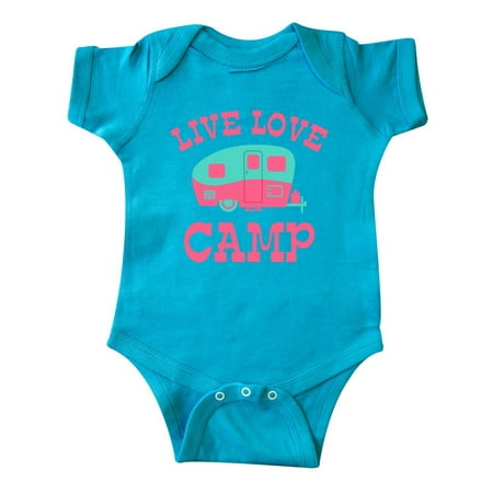 

Inktastic Live Love Camp RV Gift Baby Girl Bodysuit