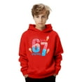 thumbnail image 4 of 67 Hoodie Kids 67 Meme Merch Long Sleeve Unisex Hoodies Oversized Novelty Outfits Holiday Casual Six-Seven Funny Clothes for Girls Fall Winter, 4 of 5