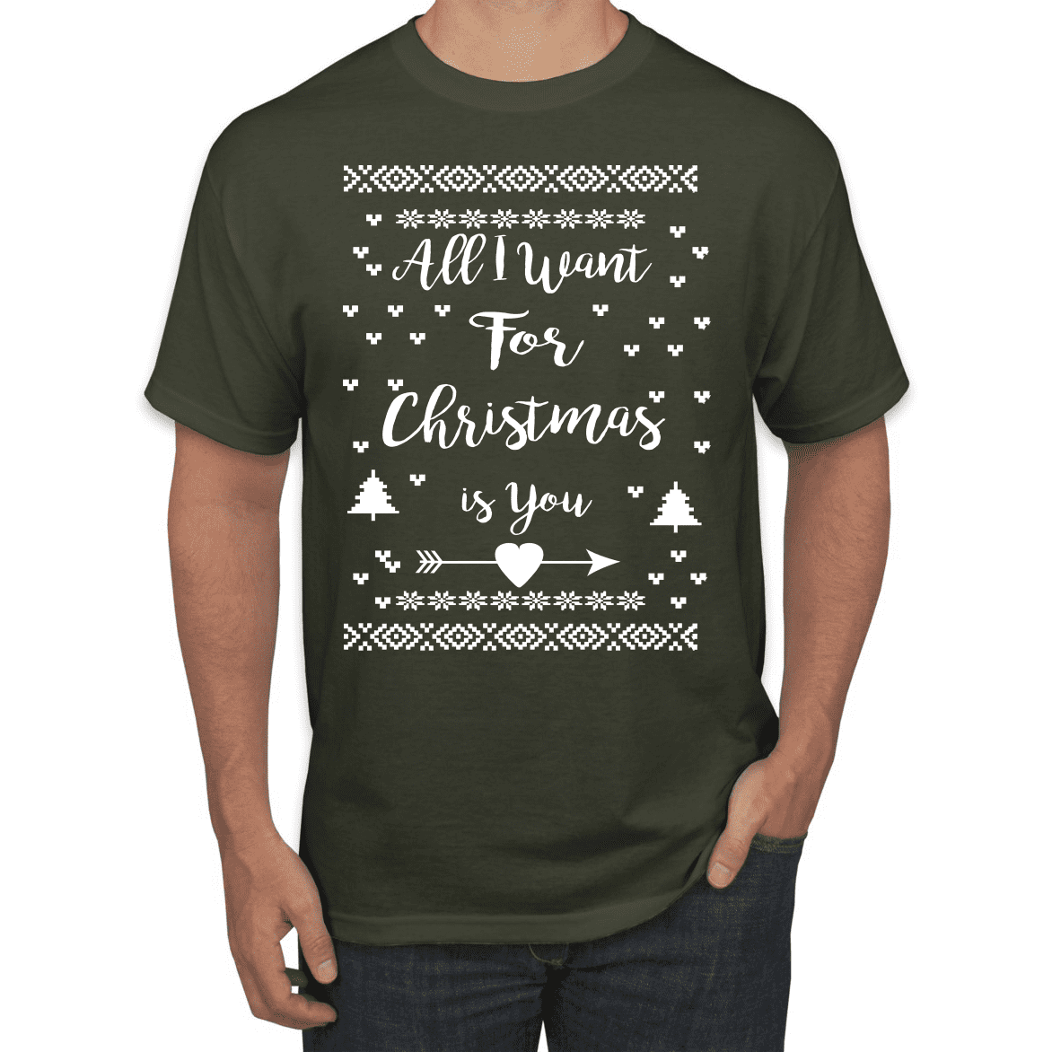 mens christmas t shirt sainsburys