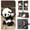 Panda, variant on TECH CIRCLE For Galaxy A23 4G Case,Premium PU Leather Funny Pattern Flip Wallet Case Cover with Card Slots Kickstand Women Girls Case for Samsung Galaxy A23 6.6" 2022,Pegasus