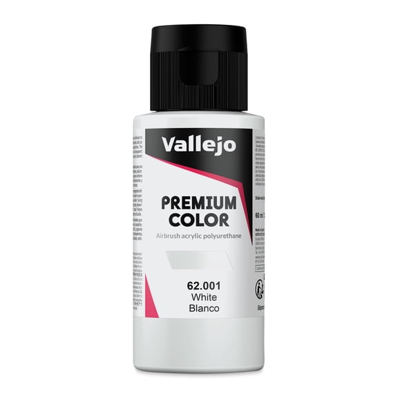 Vallejo Premium Airbrush Colors - 60 ml, White
