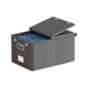 thumbnail image 1 of Fiudx Ofertas relámpago Caja de almacenamiento plegable con cubierta integrada para ropa, caja de almacenamiento con tapa para clasificación de ropa del hogar, caja de almacenamiento para guardarropa, 1 of 7