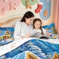 thumbnail image 5 of Manfei Farmhouse Christmas Animals 7 Pieces Full Size Bedding Sets,Western Xmas Festive Full Size Bed in a Bag,Xmas Reversible, 5 of 7