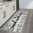 thumbnail image 1 of Non Skid Washable Kitchen Mats & Rugs - Ultra-Thin 70 % Cotton Kitchen Floor Mat for in Front of Sink - 59 x 20 Inches Heavy Duty Rug for Kitchen Floor, 1 of 9