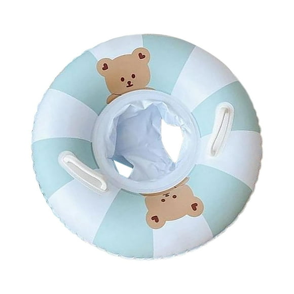 , Cartoon Inflatable Floats PVC Safety Float Circle Swim Float Tube for Age 6 Months to 12 Months , Seat Floats