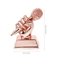 thumbnail image 3 of Microphone Trophy Students Singing Competition Host Contest Trophy Award Kids Honor Trophy, 3 of 8