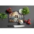 thumbnail image 2 of Cavalier Spaniel Spooky Halloween Glass Cutting Board Large 12 in x 15 in, 2 of 5