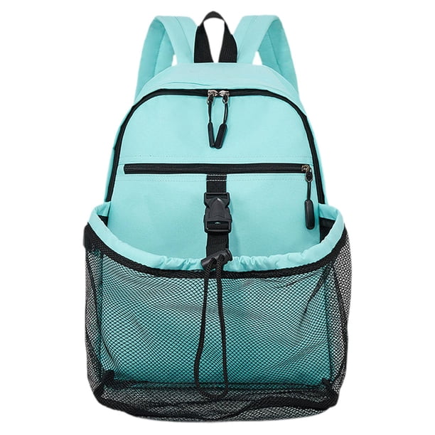 Mochila de baloncesto multifuncional decorativa de gran capacidad Verde