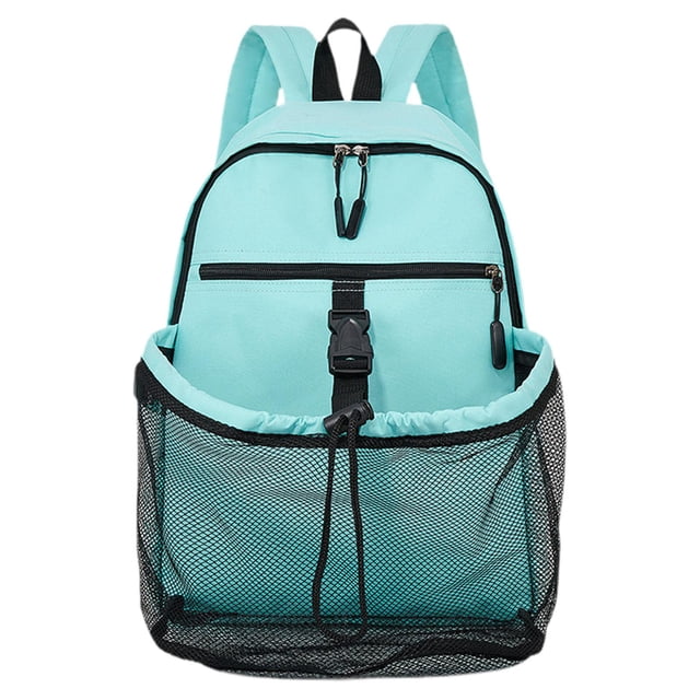 guohui Basketball Backpack Carrier Multifunction Sports Bag for Camping Outdoor Gym Green