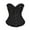 Black, variant on yunLCZ Womens Waist Trainer Corset Multicolor Lace Corset Top Chest Holding Waist Tight Corset Belly Cosing Rubber Bone Bottoming Body Shaping Clothes