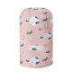 thumbnail image 1 of Bolsa para el polvo de colchas para el hogar Bolsa de almacenamiento de colchas de algodón con forma redonda de color rosa, 1 of 4
