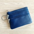 thumbnail image 1 of Monedero de piel auténtica, bolso multifuncional para llaves, tarjetero, bolso de mano corto, bolso para llaves, cartera pequeña para mujer, 1 of 5