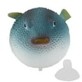 thumbnail image 2 of Aquarium Puffer Fish, Educational Toy Simulation Ocean Animal PVC Luminous Puffer Fish Miniature Cognition  For Children, 2 of 8