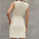 thumbnail image 5 of Vestido sin mangas para mujer minivestido de cóctel tejido a la moda Vestidos femeninos sueltos FLhrweasw Nuevo, 5 of 7