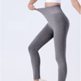 thumbnail image 6 of ZZwxWA Womens Ribbed Yoga Pants Tights Trendy Casual High Waist Stretch Butt Lifting Leggings Workout Gym Seamless Pants, 6 of 6