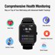 thumbnail image 4 of Reloj inteligente Poounur HD de 1,85 pulgadas, monitor de actividad física IP68, Android e iOS, 4 of 6