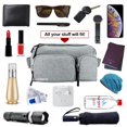 thumbnail image 5 of CXWMZY Riñoneras para Mujeres y Hombres Riñonera para Cadera Extensión de Correa Gran Capacidad Fácil de Llevar Cualquier Teléfono Cartera para Pasaporte para Entrenamiento al Aire Libre Viajes Correr, 5 of 5