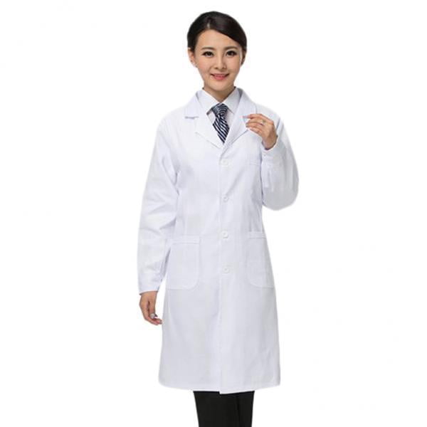 2x de laboratorio para mujer s de laboratorio Slvee Fácil limpieza Personal de laboratorio profesion, Doctor, Chaquetas de enfermera BLESIY Batas largas de laboratorio