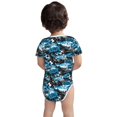 thumbnail image 5 of Daiia Football Time Printed Unisex-Baby Short Sleeve Onesies Bodysuits Baby Climbing Clothes Soft and Comfortable Romper with Expandable Shoulder Design-18 Months, 5 of 8