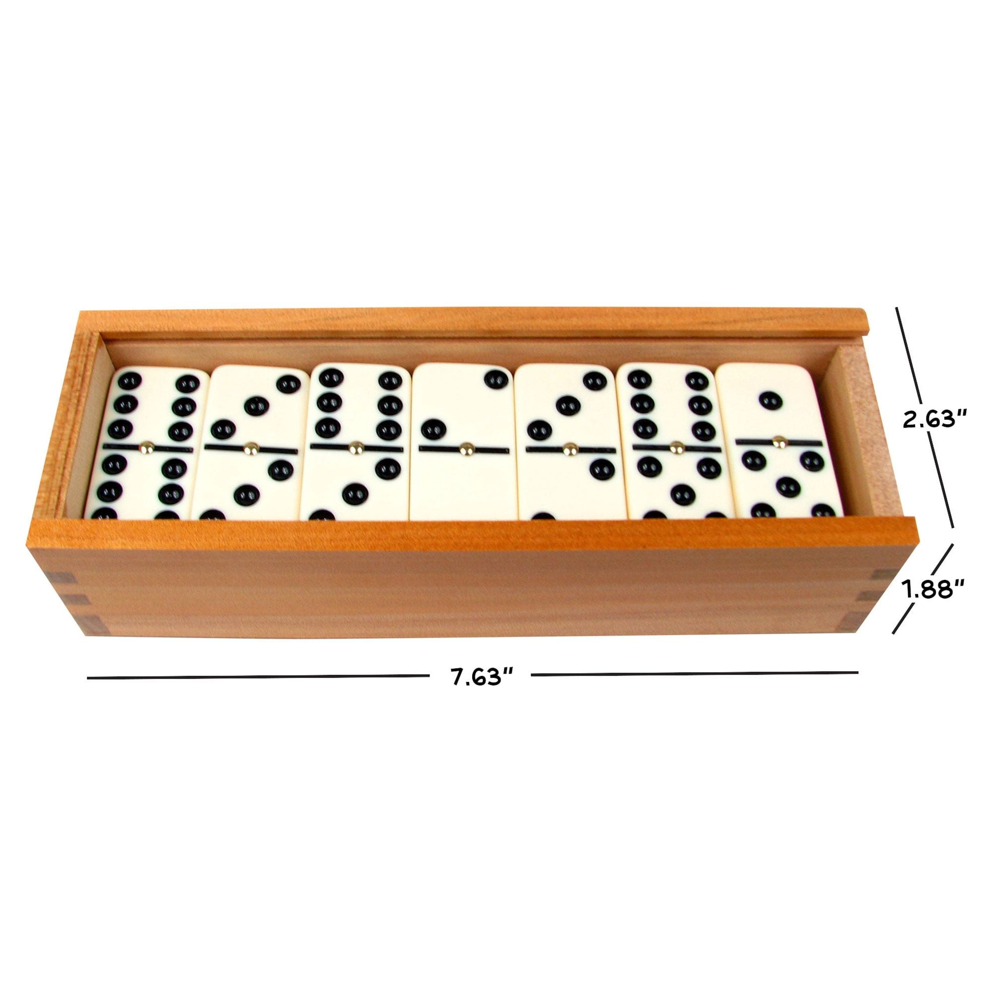 Ripley - DOMINÓ JUEGO DOMINO PROFESIONAL 28 PIEZAS CON ESTUCHE