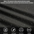 thumbnail image 6 of FNNMNNR Waterproof Rain Poncho Lightweight Reusable Raincoat Hooded Rainwear with Grommetsfor Outdoor Activities  Hiking, 6 of 9