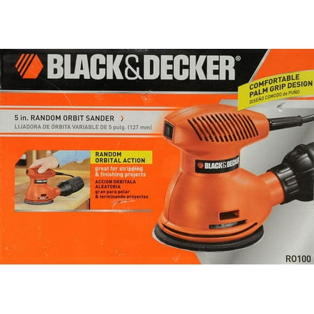 BLACK+DECKER Random Orbit Sander, RO100