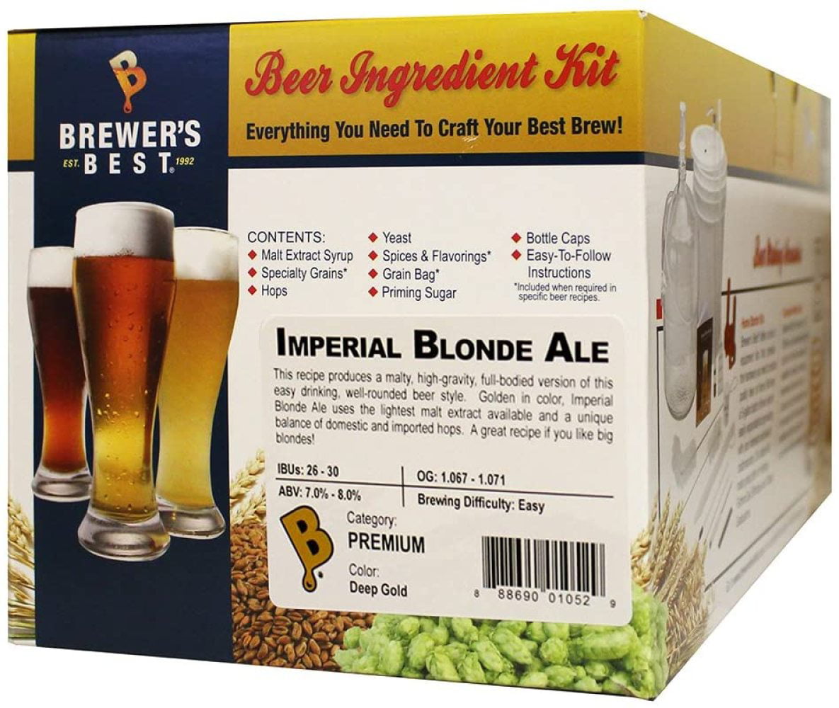BRUT IPA Brewer's Best Extract Homebrew 5 Gal Ingredient Kit-SEASONAL 