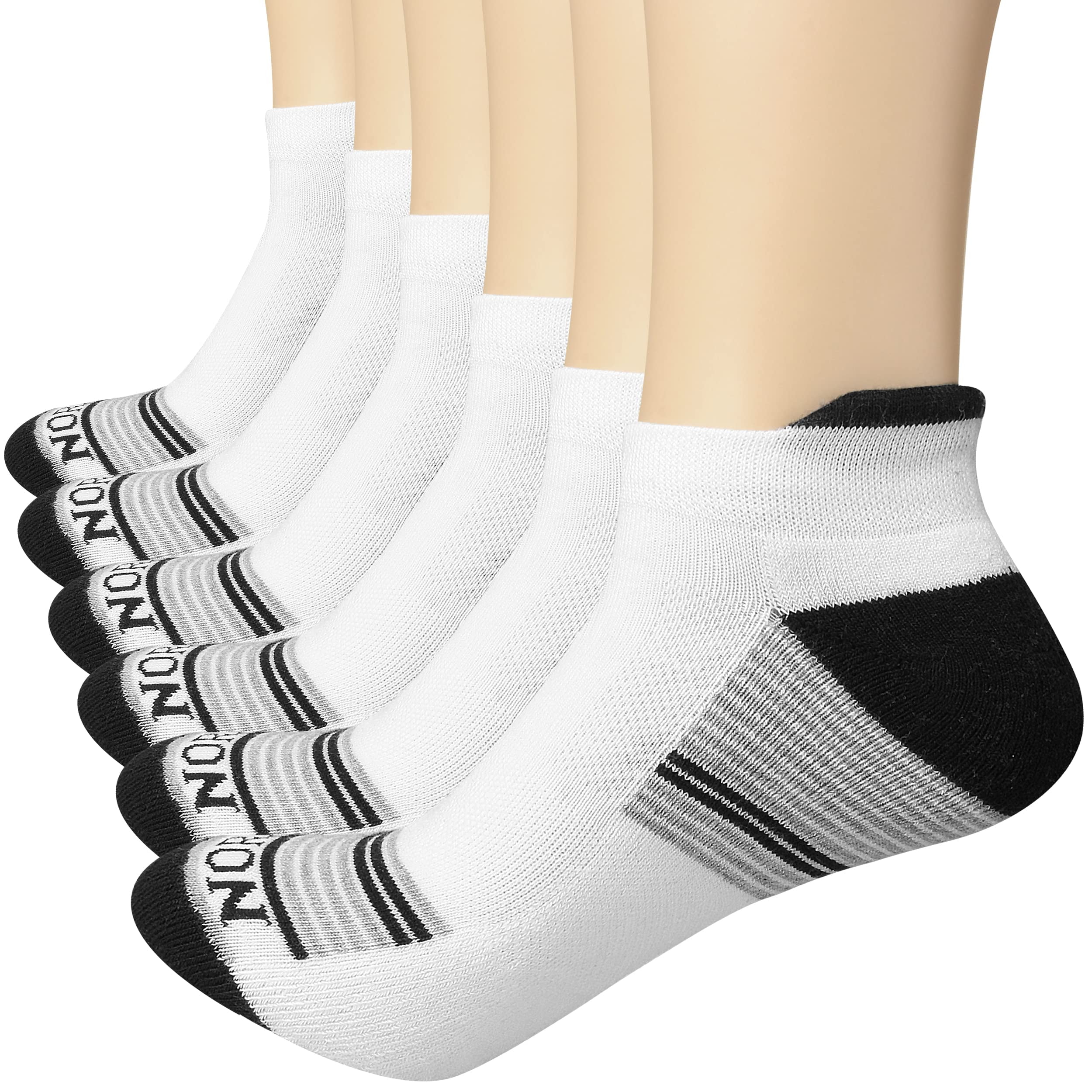 Nortag 6 Pairs Performance Socks for Women – Low Cut Running Socks with ...