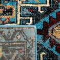 thumbnail image 6 of SAFAVIEH Vintage Hamadan Dania Oriental Area Rug, Light Blue/Black, 8' x 10', 6 of 7