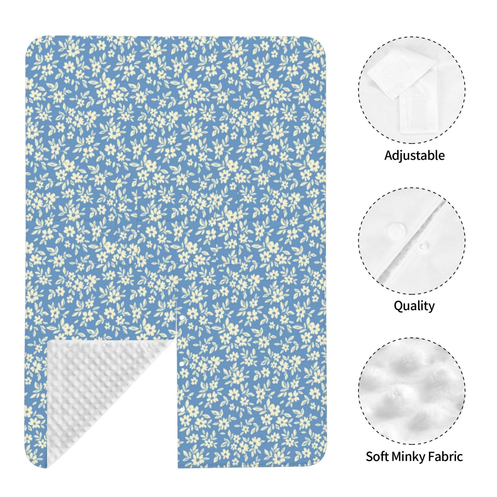 Naloa Floral Retro Style Baby Car Seat Cover, Breathable Baby Carrier Cover, Multiuse Baby Carrier Cover & Nursing Breastfeeding Cover