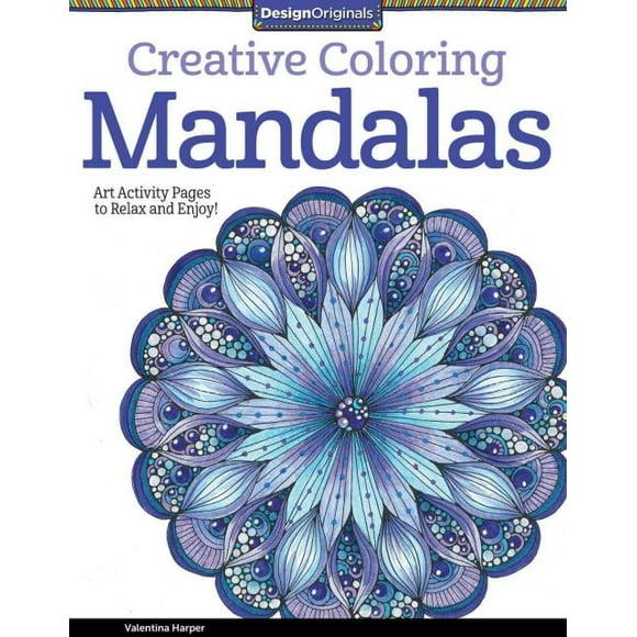 Mandalas Livre de Coloriage Adulte, Valentina Harper Livre de Poche