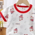thumbnail image 6 of Baby Boy Outfit Sets Lightweight Breathable Short Sleeve Tee Short Set 2 Pieces Outfit 6-12 Months 12-24 Months 2T 3T 4T 5T 6T 7T Children 12-18 Months, 6 of 6