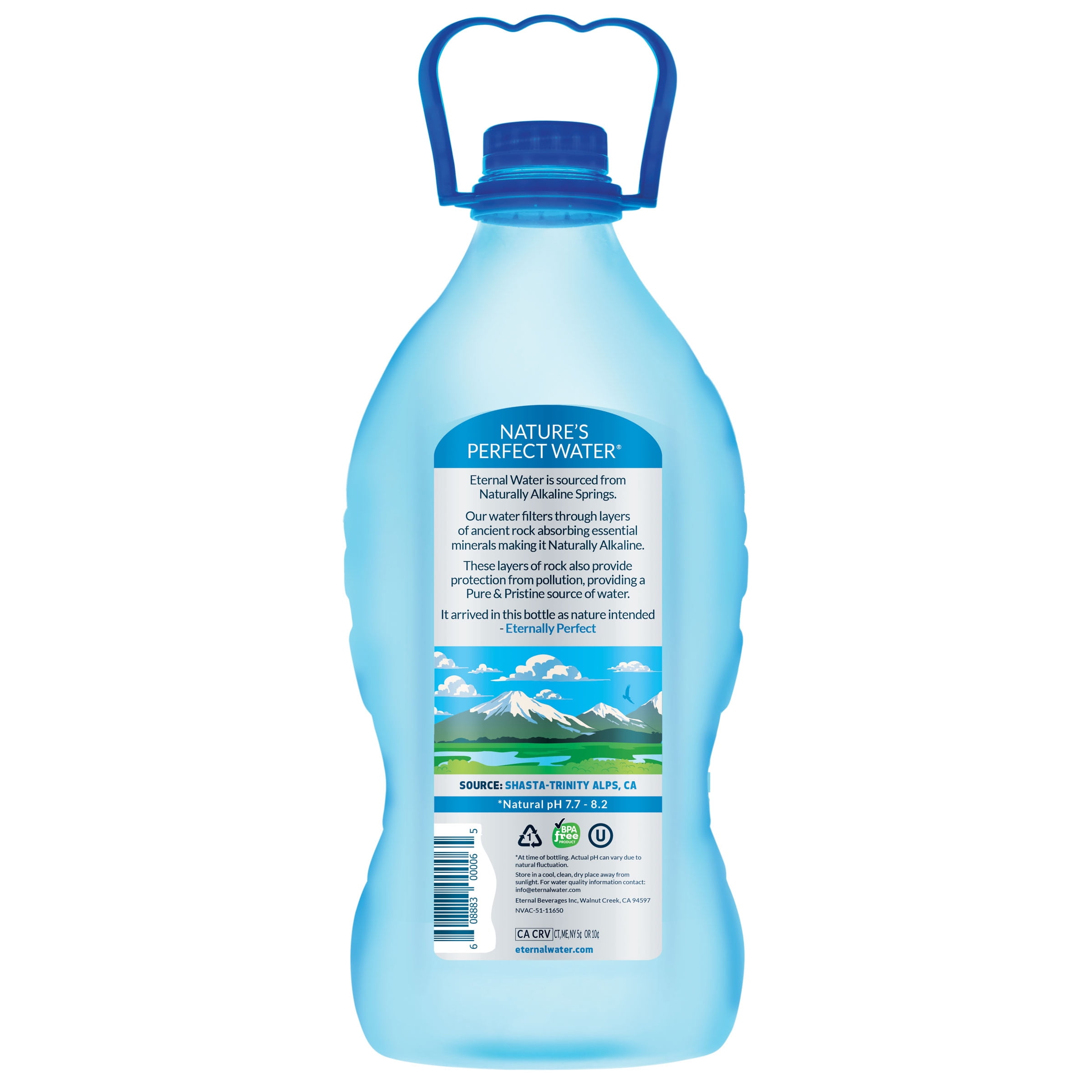 Eternal Naturally Alkaline Spring Water 2.5 Liter