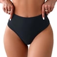 thumbnail image 2 of Xfvqtps Bas de Bikini String Femmes Bas de Maillot de Bain Maillot de Bain Bas String Plage Bikini Bas de Bain pour Piscine Été, 2 of 7