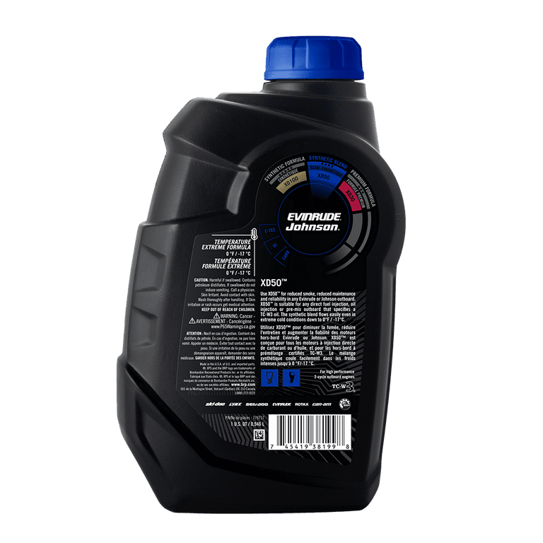 XPS Marine XD50 Synthetic Blend Motor Oil, 1 Quart - Walmart.com