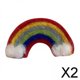thumbnail image 1 of 2x Horquillas de Fieltro de Lana Dulce, Pasadores, Pasadores, Lazos, Pinzas para El Cabello, Accesorios para Mujer, Boda 2 piezas, 1 of 8
