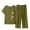 Green, variant on yievot Pajamas for Women Set Round Neck Short Sleeve Tops and Capri Pants Two Piece Lounge Sets Summer Oufits Loungewear